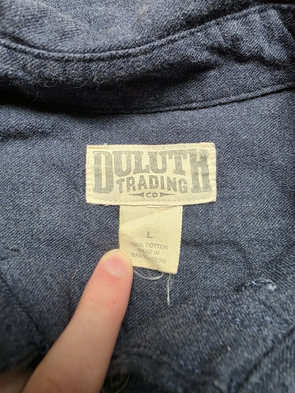 Duluth Trading Co Men’s Cotton Duttom Down